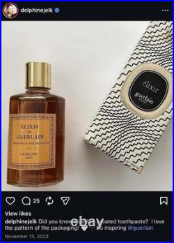 Vintage Guerlain Elixir 1960s 150ml Bottle Traditional Fragrance