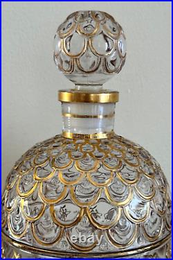Vintage Guerlain Imperiale Perfume Gold Bees 1000 ml 34 fl. Oz. Empty Bottle