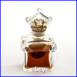 Vintage Guerlain L'Heure Bleue 50ml 1.7OZ Parfum Extrait Baccarat Perfume Bottle