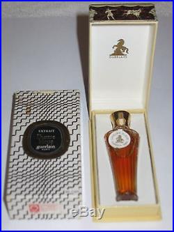 Vintage Guerlain L' Heure Bleue Perfume Bottle/Boxes 1/4 OZ 7.5 ML Sealed/Full