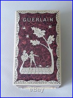 Vintage Guerlain L'heure Bleue Baccarat Crystal Sealed Bottle In Original Box 4