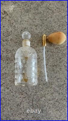 Vintage Guerlain Liu Eau De Parfum 4.2 Fl. Oz. Empty Bottle With Box & Atomizer Vintage Guerlain Liu Eau De Parfum 4.2 Fl. Oz. Empty Bottle With Box & Atomizer