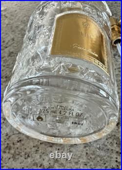 Vintage Guerlain Liu Eau De Parfum 4.2 Fl. Oz. Empty Bottle With Box & Atomizer Vintage Guerlain Liu Eau De Parfum 4.2 Fl. Oz. Empty Bottle With Box & Atomizer
