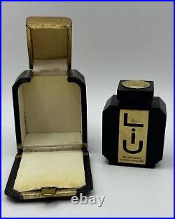 Vintage Guerlain Liu Parfum Perfume EMPTY Bottle 1929 in Case Paris France Deco