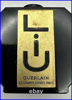 Vintage Guerlain Liu Parfum Perfume EMPTY Bottle 1929 in Case Paris France Deco