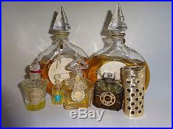 Vintage Guerlain Lot of Perfume bottles Vintage