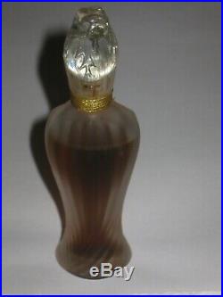 Vintage Guerlain Mitsouko Amphora Rosebud Perfume Bottle & Box 1/2 OZ 2/3+ Full