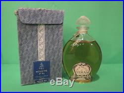 Vintage Guerlain Mitsouko EDT Perfume Lalique Bottle 3 oz w Box Pre 1950s