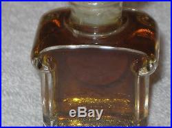 Vintage Guerlain Mitsouko Perfume Bottle 1/2 OZ 15 ML Sealed Full