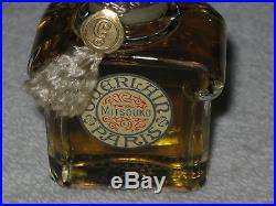 Vintage Guerlain Mitsouko Perfume Bottle/Box 1/2 OZ 15 ML Sealed Full