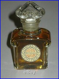 Vintage Guerlain Mitsouko Perfume Bottle & Box 1/2 OZ Sealed Full Circa 1983