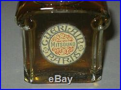 Vintage Guerlain Mitsouko Perfume Bottle & Box 1/2 OZ Sealed Full Circa 1983