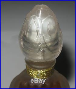 Vintage Guerlain Mitsouko Perfume Bottle/Box, Rosebud/Amphora 1/2 OZ Sealed/Full