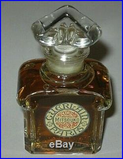 Vintage Guerlain Mitsouko Perfume Bottle & Boxes 1/2 OZ Sealed/Full Circa 1983
