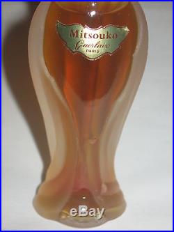 Vintage Guerlain Mitsouko Perfume Bottle Rosebud/Amphora 1/2 OZ Sealed/Full