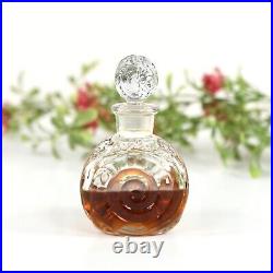 Vintage Guerlain Mouchoir De Monsieur Flacon Escargot Snail Glass Perfume