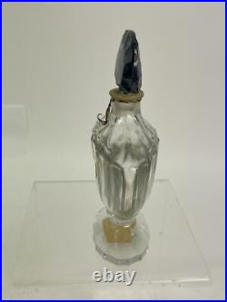 Vintage Guerlain Paris Baccarat Perfume Bottle for Shalimar Perfume 6 Tall