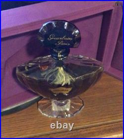 Vintage Guerlain Paris Baccarat Perfume Bottle for Shalimar Perfume 6 Tall NIB Vintage Guerlain Paris Baccarat Perfume Bottle for Shalimar Perfume 6 Tall NIB