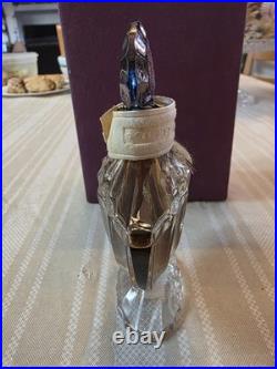 Vintage Guerlain Paris Baccarat Perfume Bottle for Shalimar Perfume 6 Tall NIB Vintage Guerlain Paris Baccarat Perfume Bottle for Shalimar Perfume 6 Tall NIB