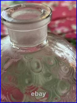 Vintage Guerlain Perfume Bottle Glass Bees 1000ml EUC