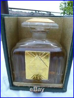 Vintage Guerlain Rare Djedi Perfume Bottle and Box