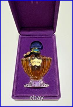 Vintage Guerlain Shalimar Parfum 1/4 oz Wax Sealed