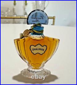 Vintage Guerlain Shalimar Parfum 1/4 oz Wax Sealed