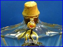 Vintage Guerlain Shalimar Parfum 2OZ Marked Baccarat Perfume Bottle