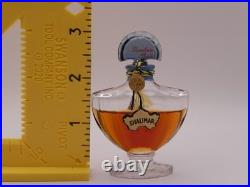 Vintage Guerlain Shalimar Parfum Extrait 1/3oz with Velvet Box Sealed withCord 1970s