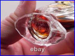 Vintage Guerlain Shalimar Parfum Extrait 1/3oz with Velvet Box Sealed withCord 1970s