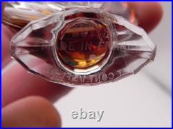 Vintage Guerlain Shalimar Parfum Extrait 1/3oz with Velvet Box Sealed withCord 1970s