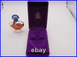 Vintage Guerlain Shalimar Parfum Extrait 1/3oz with Velvet Box Sealed withCord 1970s