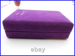 Vintage Guerlain Shalimar Parfum Extrait 1/3oz with Velvet Box Sealed withCord 1970s