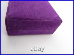 Vintage Guerlain Shalimar Parfum Extrait 1/3oz with Velvet Box Sealed withCord 1970s