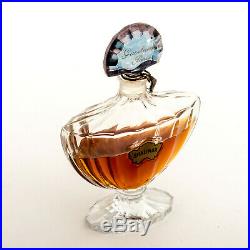 Vintage Guerlain Shalimar Parfum Extrait 2OZ Marked Baccarat Perfume Bottle