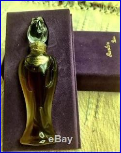 Vintage Guerlain Shalimar Perfume 1/2 Oz/15 ML Amphora Rosebud Bottle Rare