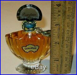 Vintage Guerlain Shalimar Perfume Bottle 1/2 OZ Sealed/Full 1983 #2