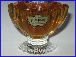 Vintage Guerlain Shalimar Perfume Bottle 1/2 OZ Unused Full Circa 1983