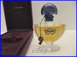 Vintage Guerlain Shalimar Perfume Bottle/Box 1/2 OZ Sealed, French