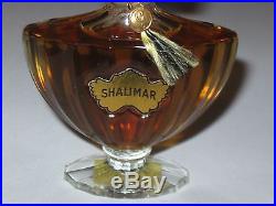 Vintage Guerlain Shalimar Perfume Bottle/Box 1970s/80s 1 OZ Sealed Full 4