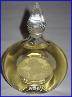 Vintage Guerlain Shalimar Perfume Bottle/Box Cologne 3 OZ 90 ML Sealed Full
