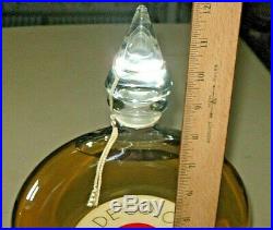 Vintage Guerlain Shalimar Perfume Bottle Large Cologne 33 OZ 1000 ML Sealed/Full