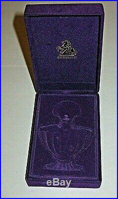 Vintage Guerlain Shalimar Perfume Bottle/Purple Box 1/2 OZ Sealed/Full 1983 #2
