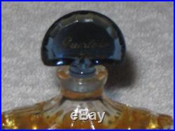 Vintage Guerlain Shalimar Perfume Bottle/Purple Box 1/4 OZ Unused 3/4+ Full