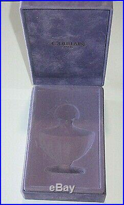 Vintage Guerlain Shalimar Perfume Bottle/Purple Box 1 OZ Sealed/Full 1980s