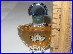 Vintage Guerlain Shalimar Perfume Bottle/Purple Box Unused 1/3 OZ Full
