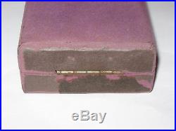Vintage Guerlain Shalimar Perfume Bottle/Purple Box Unused 1/3 OZ Full #2