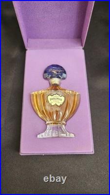 Vintage Guerlain Shalimar Perfume Bottle Sealed with Box