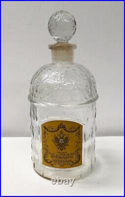 Vintage Guerlain Veritable EAU de Cologne Hegemonienne Large Bee Bottle