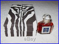 Vintage Guerlain Vol De Nuit Perfume Bottle & Box 1/2 OZ, 15 ML, Sealed/Full